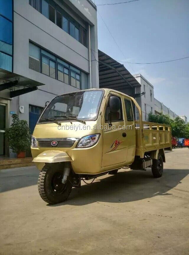 Closed Cabin Topple Triporte 1000CC Water Cooled Dumper for Cargo Transport Solutions