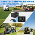 12S1P 16S1P Lifepo4 Electric Golf Cart Lithium Battery 5 Years Warranty