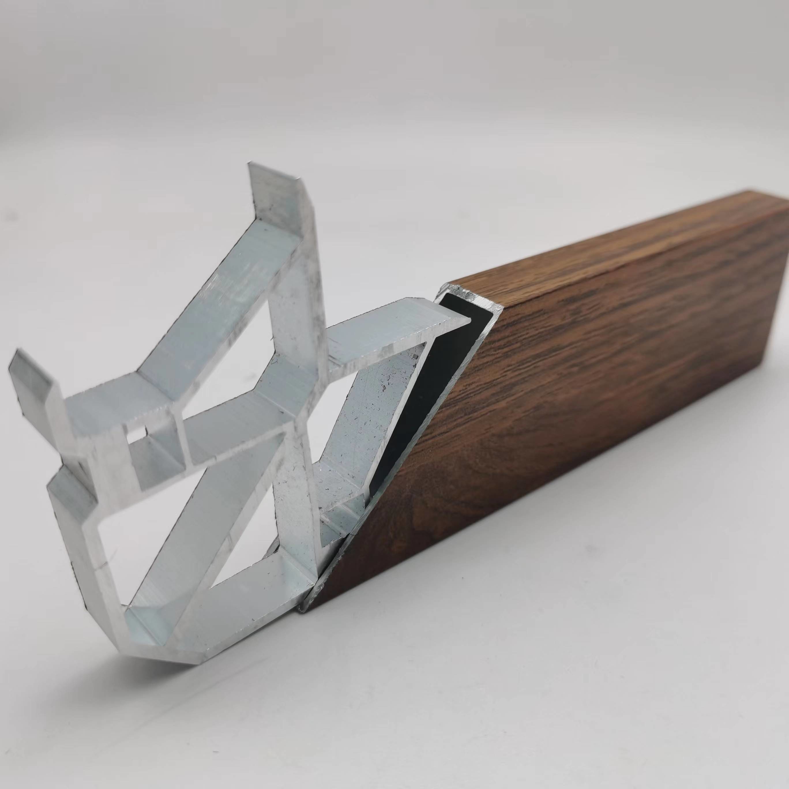 Corner Joint For Aluminium Profiles Folding Doors And Windows In Balconies
