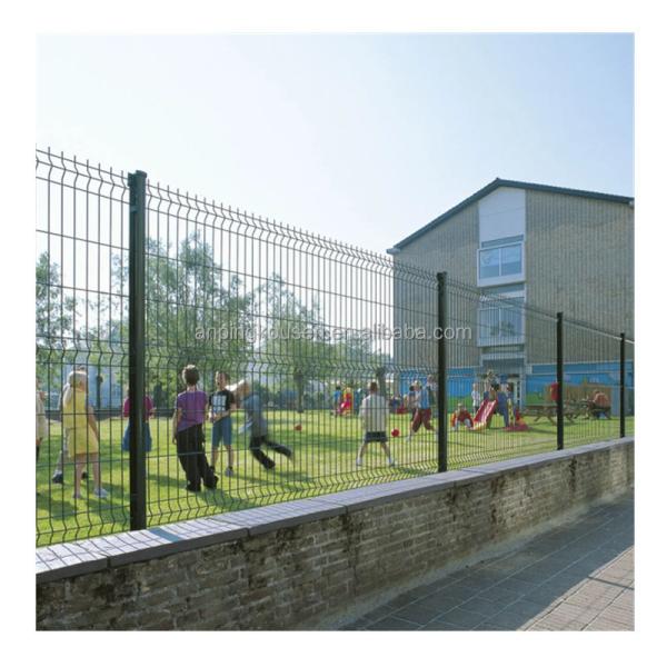 Steel 3D Fence Garden Black Powder Coated Australia Type Aluminum Vertical Blade