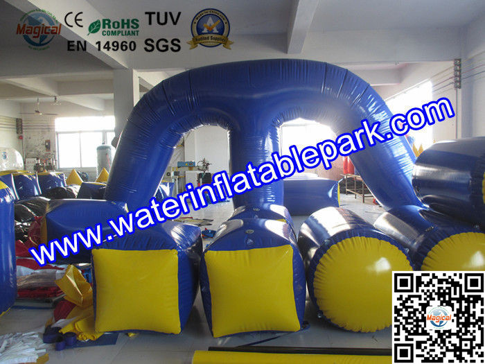 Kids Outdoor Inflatable Paintball Bunker Field