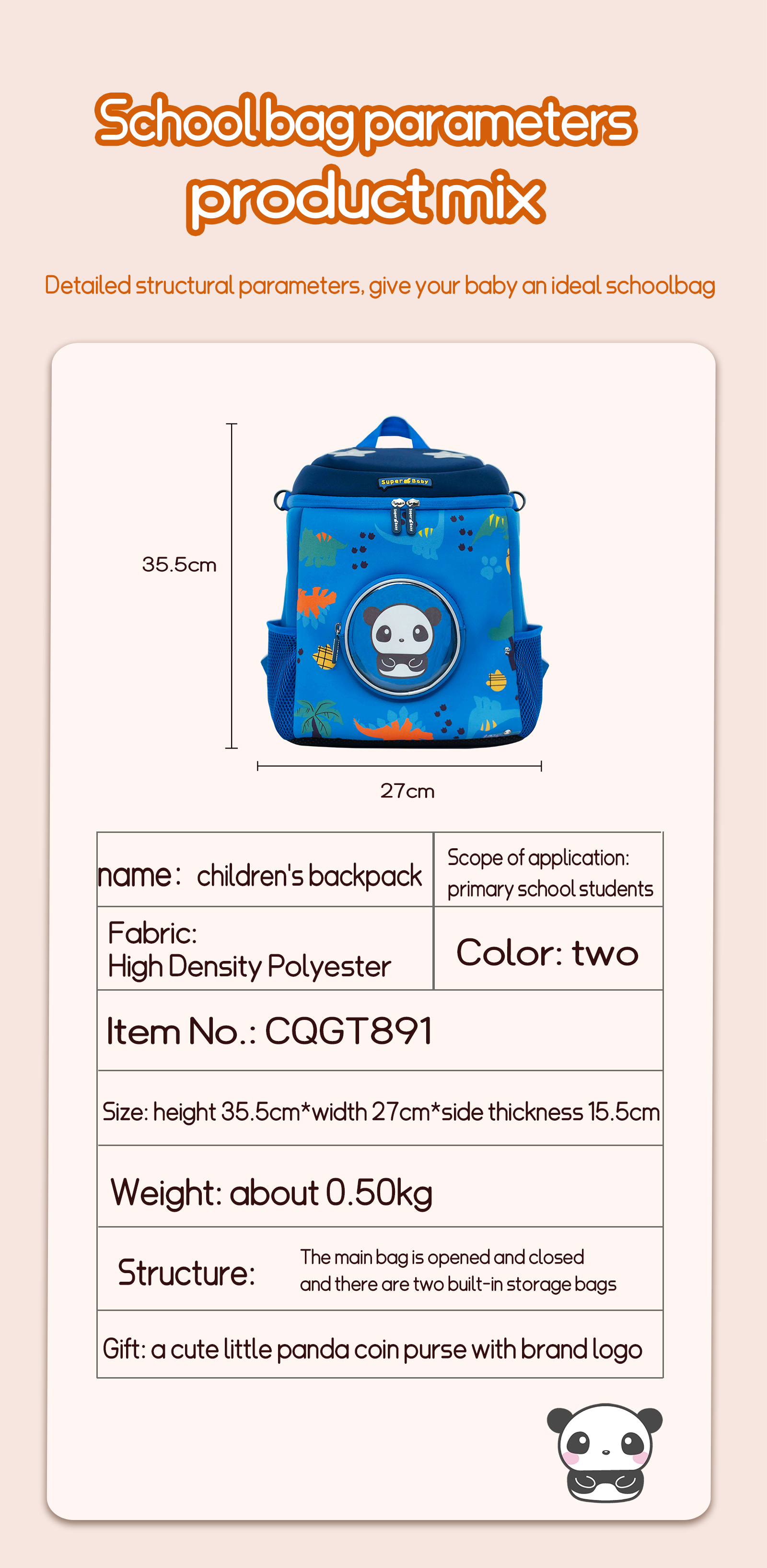 Customized Logo Reflective Tape Backpack With Reflective Strip 3 Years - 12 Years