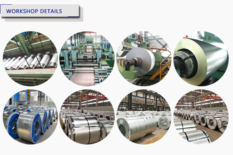 Z40 Z60 Z80 M4 M5 0.27mm 0.3mm Oriented Silicon Steel Coil Galvanized Steel Sheet Metal Roll Coil with PVOC Certificate