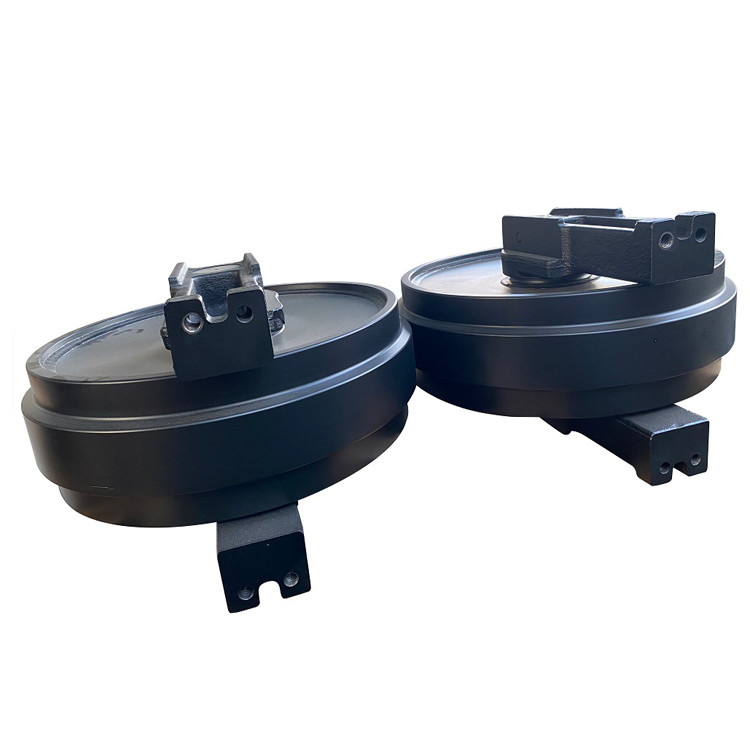 40Mn/SCMn3A Adjuster Bulldozer Idler Undercarriage Parts For Excavator