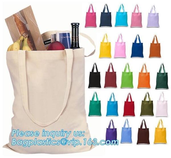 Leather Handled Gold Bridal Party Cotton Tote Bag,100% cotton OEM logo plain