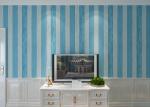 Eco Friendly Sky Blue Contemporary Wall Coverings Mediterranean Style , CSA