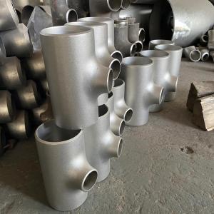 Quality 6 Inch Carbon Steel Tee for Pallet Packaging Etc. Application S32750 Seamless Pipe Fittings 1/2 Duplex Stainless Steel wholesale