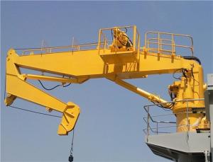 Quality Hydraulic Knuckle Boom Marine Ship Deck Crane wholesale