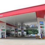 Q345 Prefabricated Gas Station Canopy Steel Structure EPS Roof