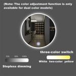 Dimming Level Touch Sensor Switch for Bathroom Mirror Lighting DC12V 3A/5A