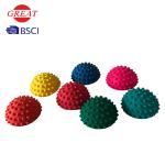 Mat Surface Foot Massage Cushion , Inflatable Wobble Cushion Customized Logo