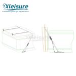 Professional Outdoor Covermate 2 Spa Cover Lift Jacuzzi Hot Tub Cover Lift