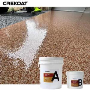 Quality Low VOC Epoxy Flake Floor Coating Offer Unique Blend Of Multicolored Flakes wholesale