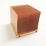 Copper Soldering CNC Precision Maching Heat Transfer Heat Sink For Industrial