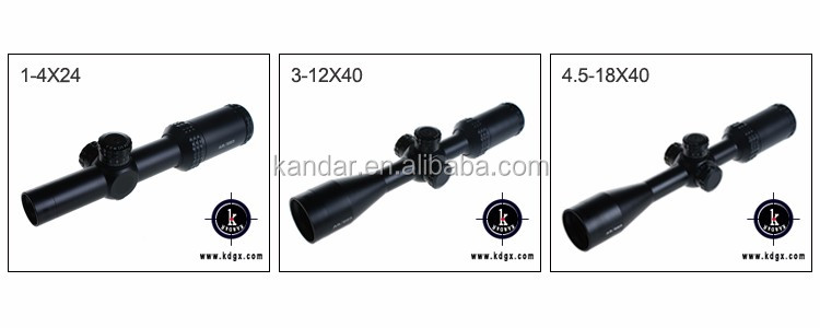 KB 6-24X50AOME Hunting Scope Adjustable Parallax and Long Range Objective