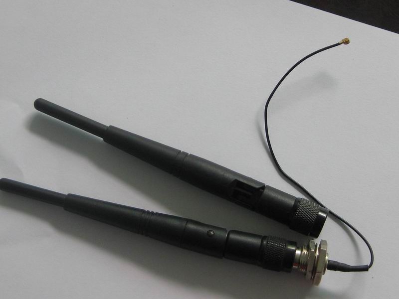 External 2.4-2.5Ghz 6dbi wifi antenna Rubber 360 Degree Wifi Antenna