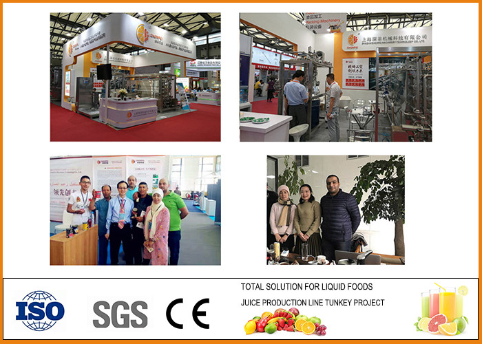 Industrial Coconut Milk Processing Line SS304 turnkey 3T/H Capacity