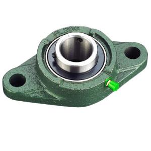 Quality ISO9001 2015 ISO14001 2015 OHSAS 18001 2007 UCFL 206 Bearing with Steel Cage Housing wholesale
