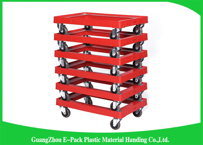 Smart Dragon Heavy Duty Dolly , Customized Moving Equipment Dolly PP Material