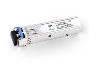 Quality SMF 155Mbps 60km 1550nm 1310nm BIDI LC Optical Fiber Module wholesale