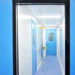 GMP Air Purification Modular Cleanroom Stainless Steel Prefab Clean Rooms