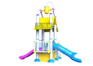 Quality Community Spray Water Park Equipment Small Splash Pad Diameter 0.9X1.4m Size wholesale