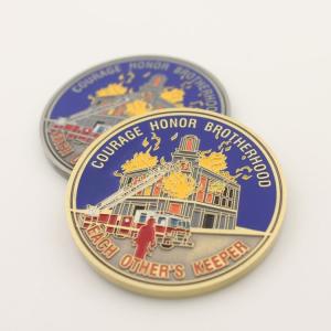 Quality Custom Logo 3D design challenge Coin metal gold plating coin wholesale