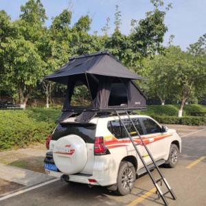 Quality Outdoor Camping Waterproof Car Rooftop Tent Aluminum With LED Lights wholesale