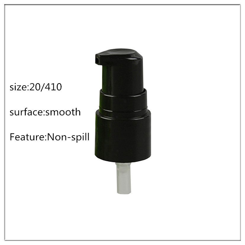 Plastic Black Perfume Pump Sprayer Small Size Lightweight With Smooth Suface