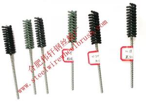 Quality Sturdy Boron Carbide 160mm Flexible Ball Style Hone Brush / Diamond Honing Brush wholesale