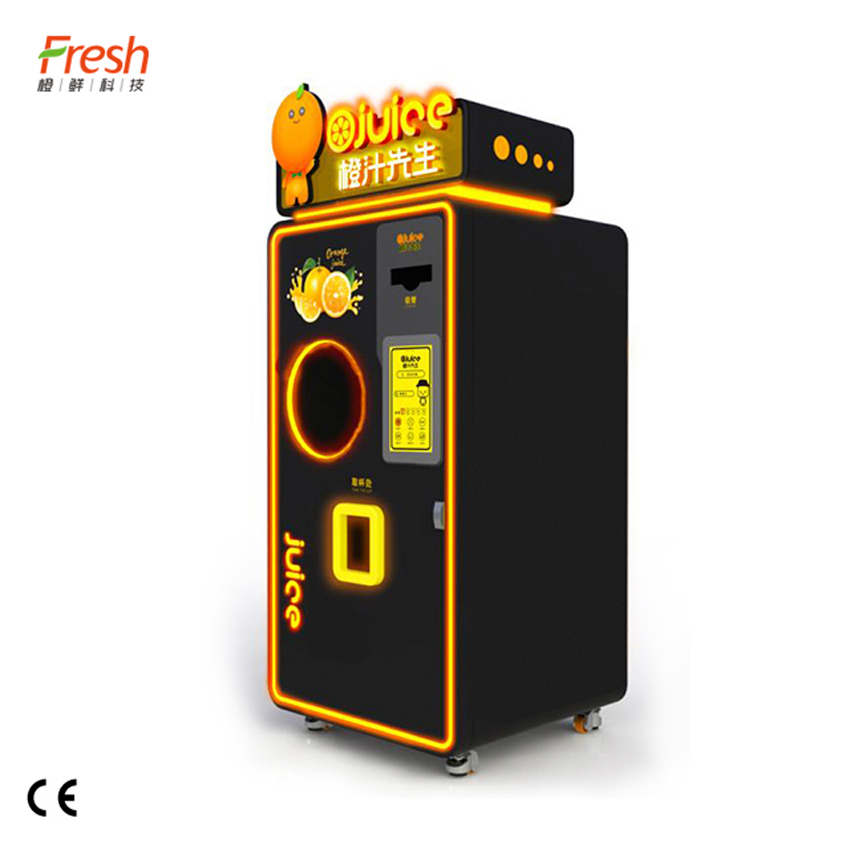 220V 400W Fruit Apple Juice Vending Machine For Hotels Garment Shops