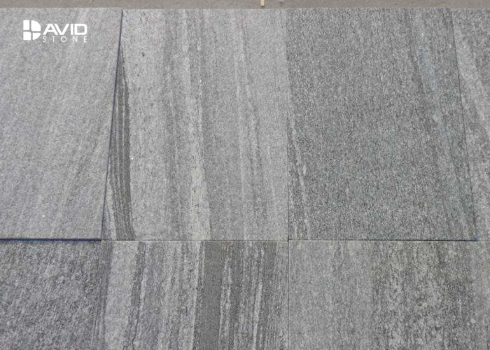 Beautiful Vein Granite Stone Tiles For Wall / Floor Strong Durability Anti - Scratch