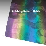 SS 201 304 316 Grade Sheet 3D Laser Texture Color Stainless Steel Sheet Polished