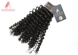 Quality Grade 10A Deep Curly Brazilian Human Hair Length 30&quot; No Chemical wholesale