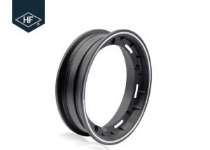 Quality Piaggio Vespa Motorcycle Wheel Parts , Black Motorcycle Wheel Rims For PX125 PX150 wholesale