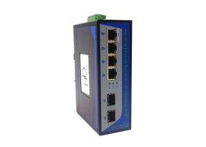 Quality 2 Port 4 SFP Media Converter 1000MHz Optilink Fiber Media Converter 20KM wholesale