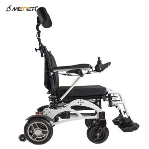 Quality Brush Motor Foldable Electric Wheelchair Lightweight wholesale