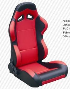 Quality Cars Parts Universal Black And Red Racing Seats Foldable With Safety Belts wholesale