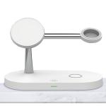 Multi-functional Magnetic Wireless Charging Station With Night Light For Qi