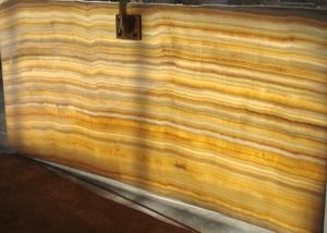 Quality 2MM Thin Stone Marble Laminated Glass Facade Lightweight wholesale