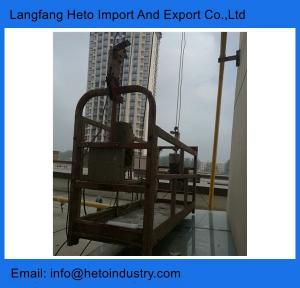 Quality Philippines aluminium ZLP800 temporary gondola working platform building maintenance unit wholesale