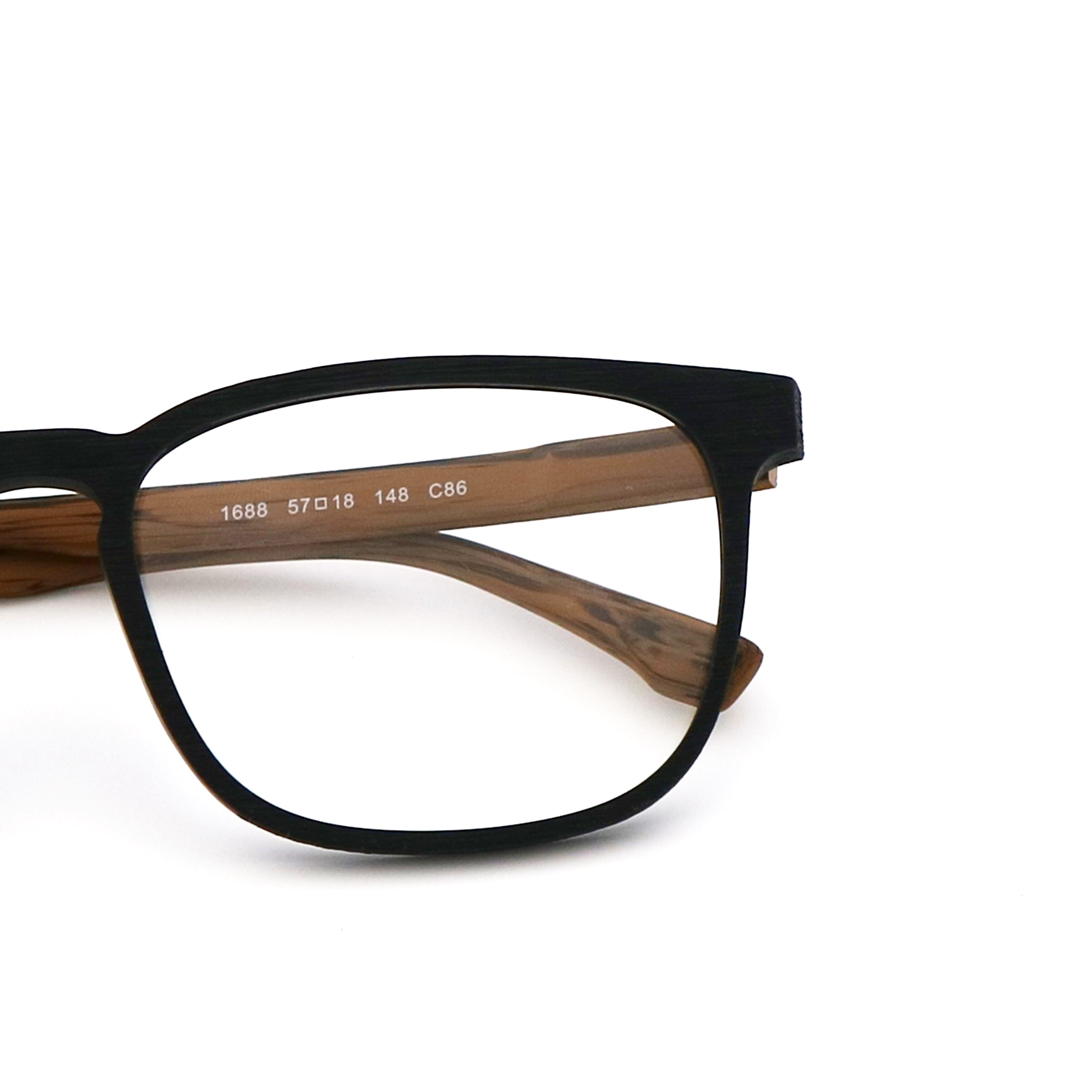 Imitation Wood Optical Frames Acetate Glasses Frame MR 1688