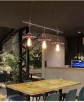 Retro Industrial Style Chandelier Creative Restaurant Iron Lamp Bar Clothing