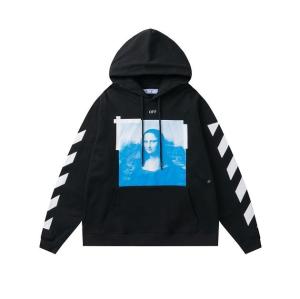 Quality Replica Off White Hoodies Mona Lisa Design OW For Skateboard Players wholesale