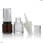 Cosmetic Packaging 30ml Square Foundation Glass Bottle With Black Pump Skin Care