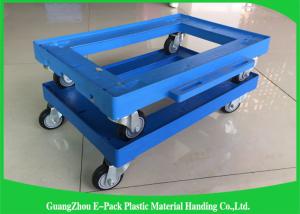 Quality Platform Truck Plastic Moving Dolly for Office / Plastic Dolly Cart wholesale