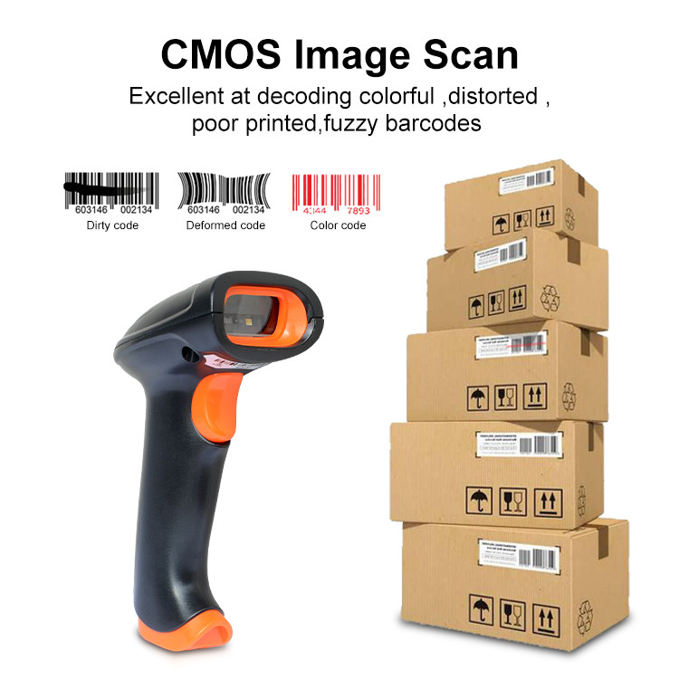 USB 2d Imager Sensor Qr Code Barcode Scanner With USB PS2 640*480