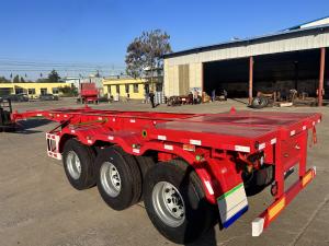 Quality 20 Foot Container Skeleton Trailer For Sale wholesale