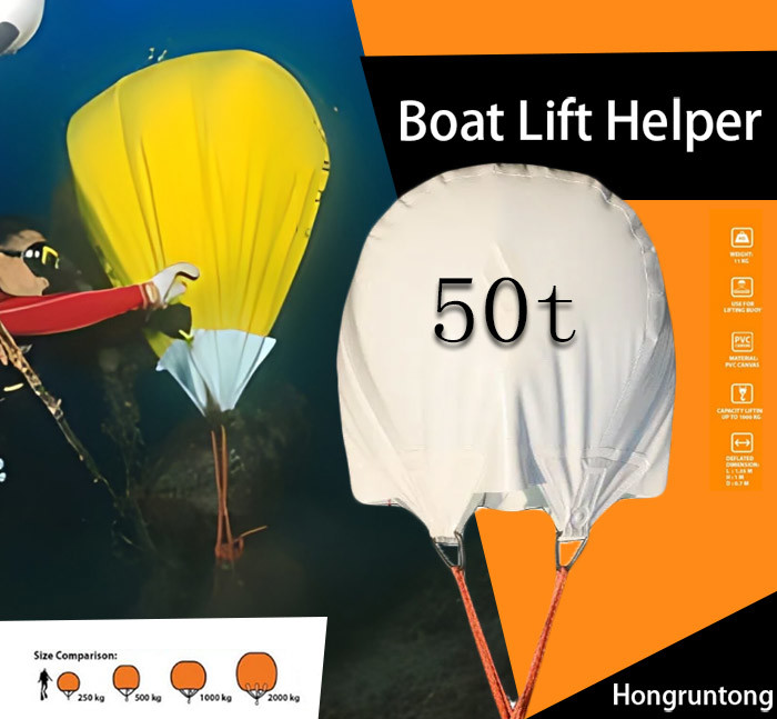 Parachute Design Cutting Edge Boat Lift Helper Bags For Even Weight Distribution And Stability