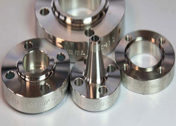 1.4571 S31668 SS Flange Standard Marking Type , Round Shape Stainless Steel